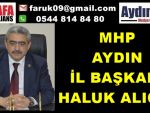 MHP Aydın Regaip Kandili Açıklaması